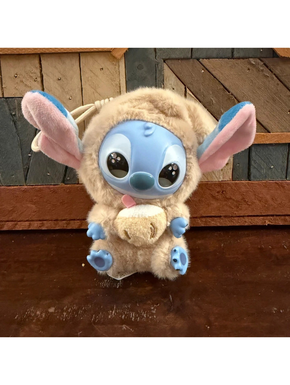 Disney Miniso Stitch Eat Something Before Sleep Plush